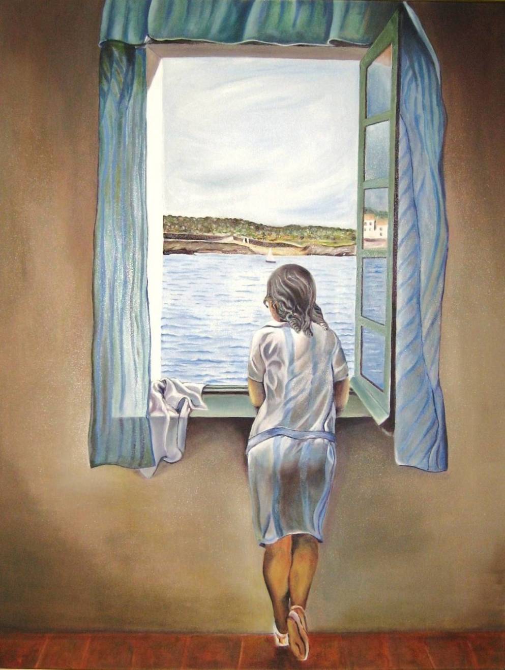 Muchacha en la ventana. Salvador Dalí (1904-1989)