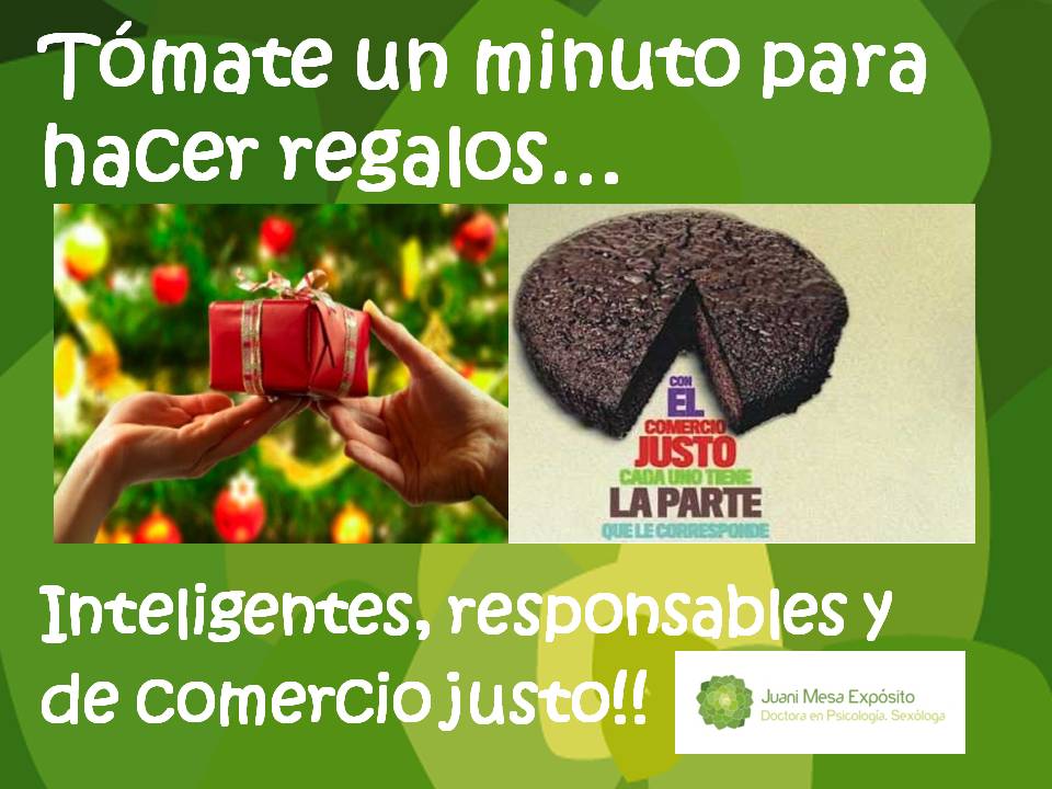 Tómate un minuto para el COMERCIO JUSTO