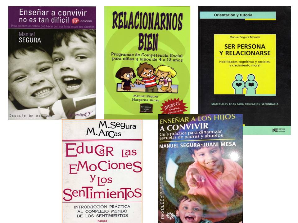 Manuales del programa de competencia personal y social de Manuel Segura, Juani Mesa y Margarita Arcas.