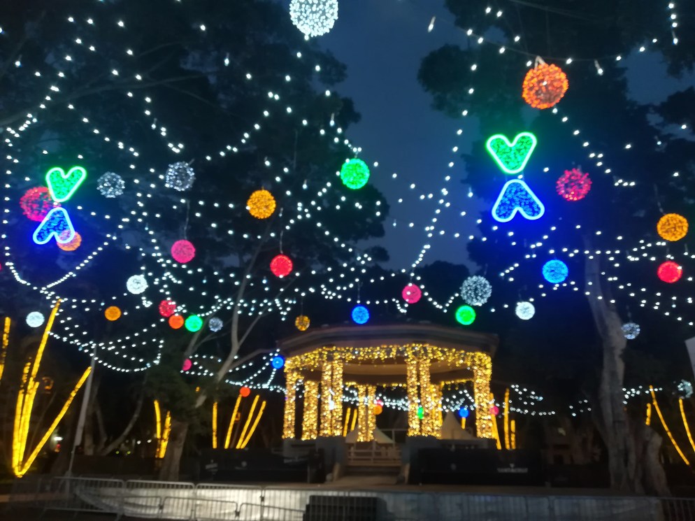 Las luces navideñas nos llevan a nuestra infancia a la ilusión.. pero no nos despistemos, están ahí para que consumamos productos; compremos por cualquier motivo, sin recordar que es un gasto tremendo de energía que mata al planeta.